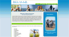 Desktop Screenshot of belmarphysicians.com